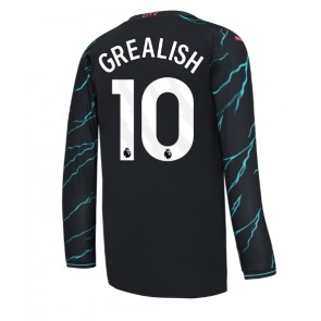 Manchester City Jack Grealish #10 Alternativní Dres 2023-24 Dlouhý Rukáv
